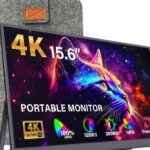 15.6" Portable Monitor 120Hz 2K QHD 2160x1440 | 100% sRGB HDR | Second Monitor with 2 USB-C & HDMI Ports |Travel Monitor for Laptop